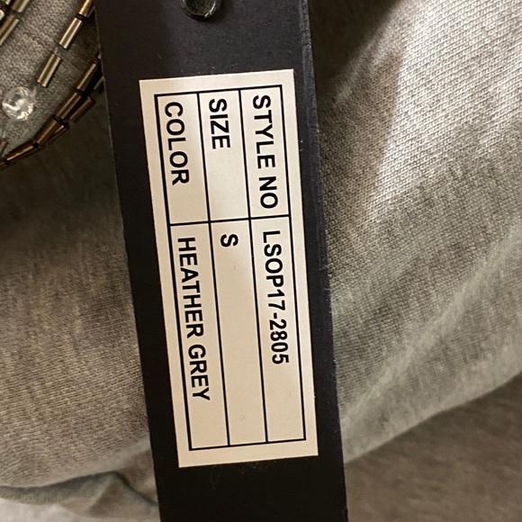 Love Sam Beaded hooded sweater NWT - Picture 8 of 11